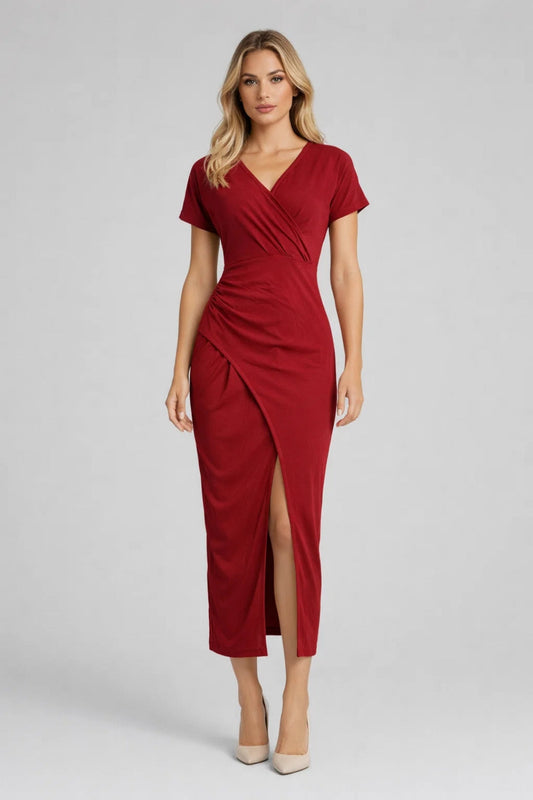 Midi jurk dames | Modern & Veelzijdig | Getailleerd silhouet | Zomer