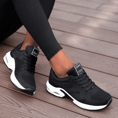 Mila - Moderne Orthopedische Sneakers Dames met Luchtkussen en Veters