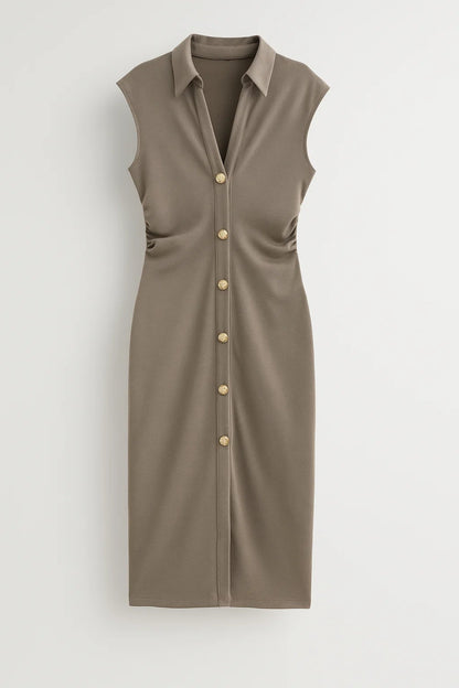 Dames Jurk | Chique | Minimalistisch | Zomer | Mooie pasvorm | Verzorgde uitstraling