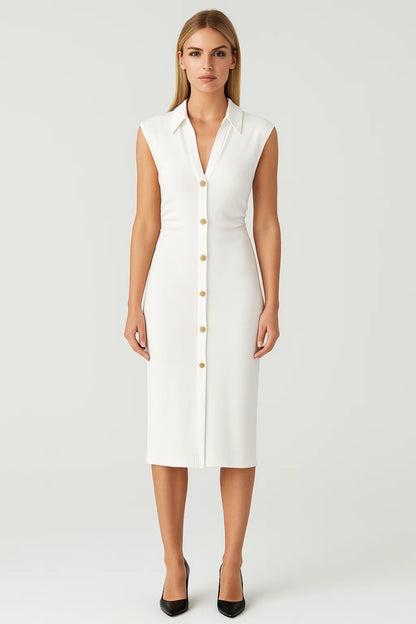 Dames Jurk | Chique | Minimalistisch | Zomer | Mooie pasvorm | Verzorgde uitstraling