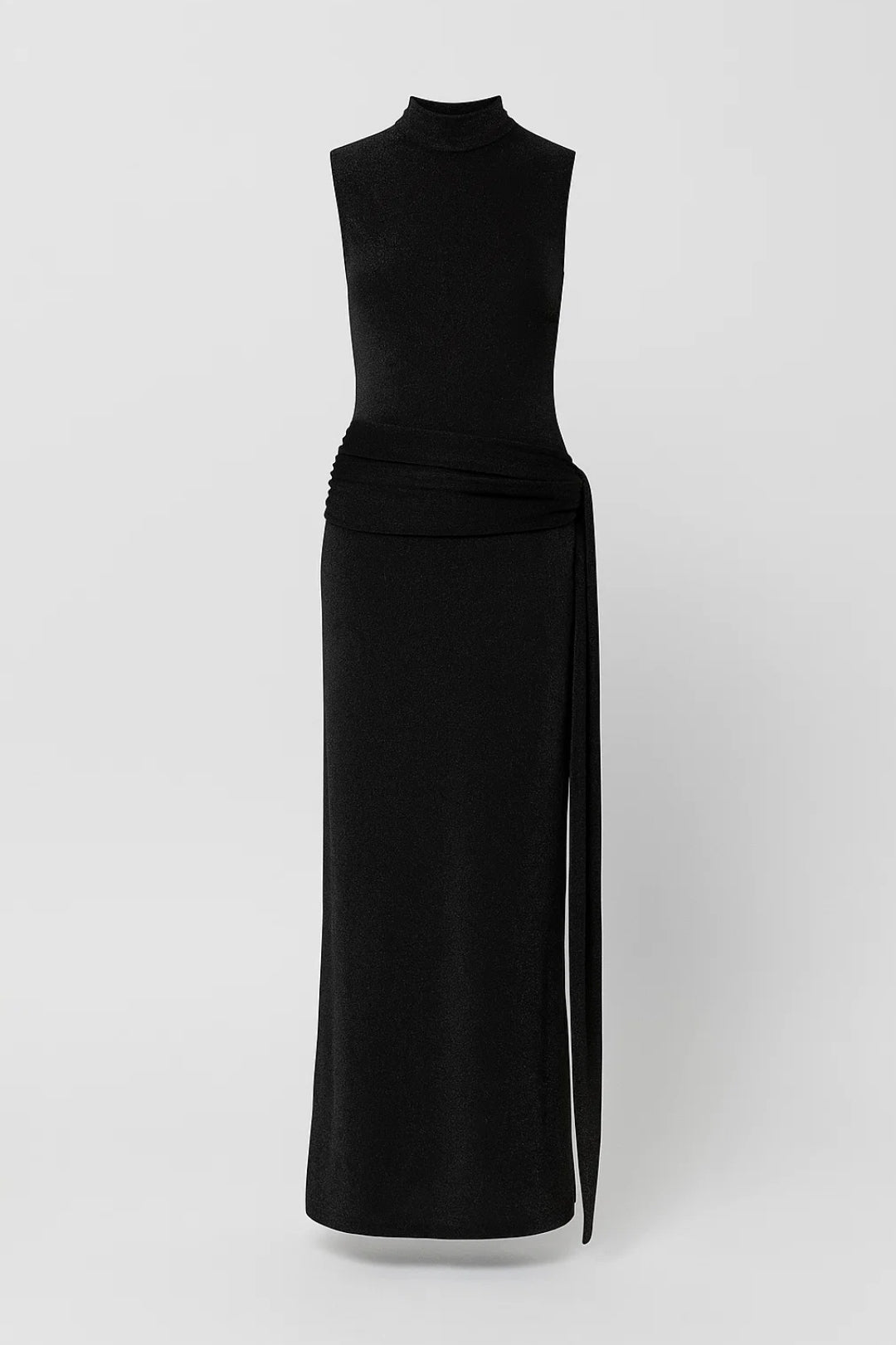 Maxi Jurk Dames - Mouwloos Halternek Getailleerd | Elegant