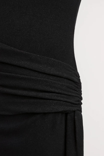 Maxi Jurk Dames - Mouwloos Halternek Getailleerd | Elegant