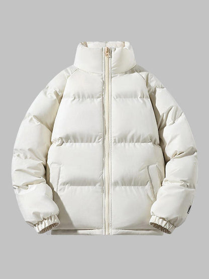Niels - Puffer winterjas heren dik en warm met hoge kraag