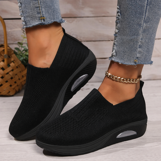 Noor - Casual Comfort Instappers Dames met Luchtzool en Lichtgewicht Plateauzool
