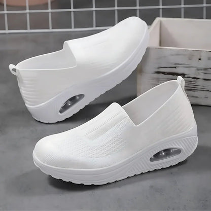 Noor - Casual Comfort Instappers Dames met Luchtzool en Lichtgewicht Plateauzool