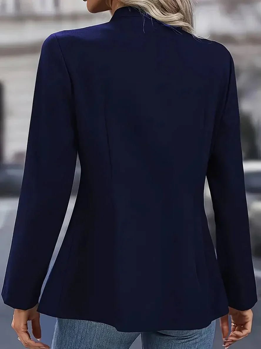 Noor - Dames Blazer voor de Herfst met Sierknopen en Getailleerde Pasvorm