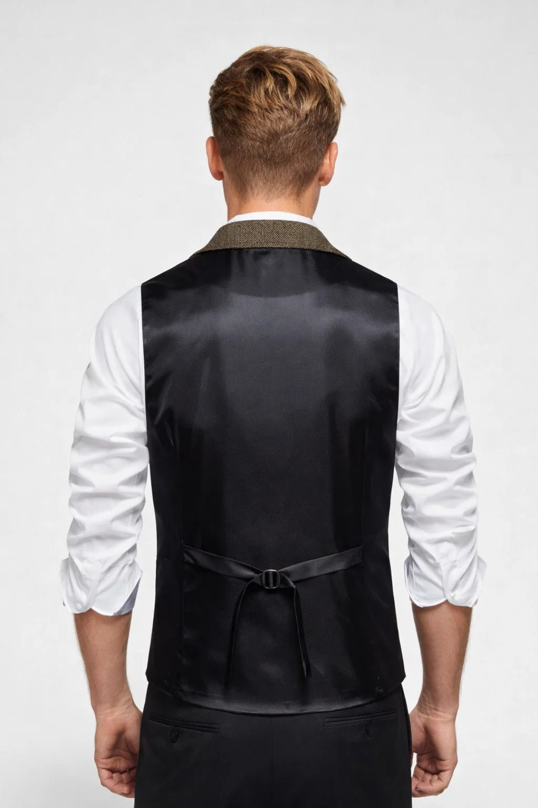 Gilet Heren - Formeel Pak Gilet met Revers en Knoopsluiting | Elegant