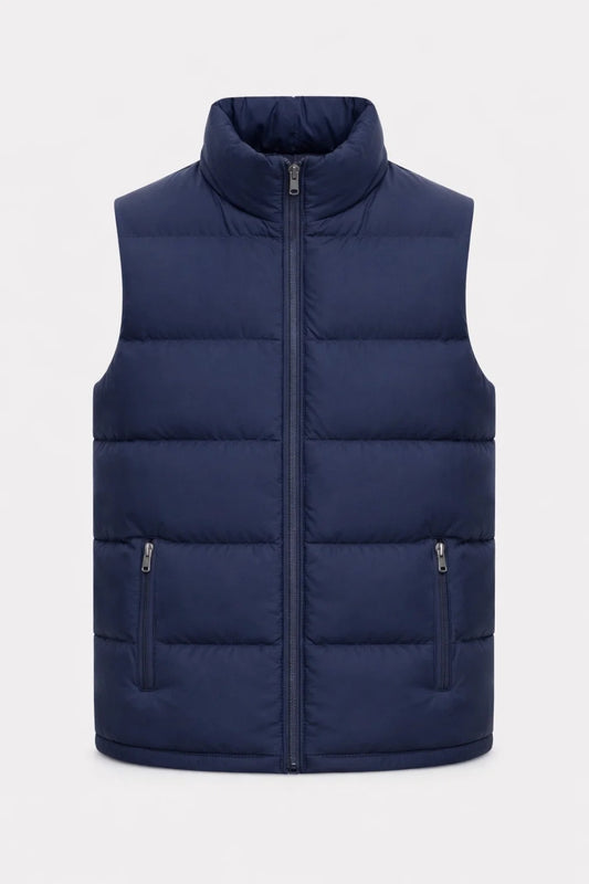 Bodywarmer heren | Casual & Comfortabel | Met opstaande kraag | Lente