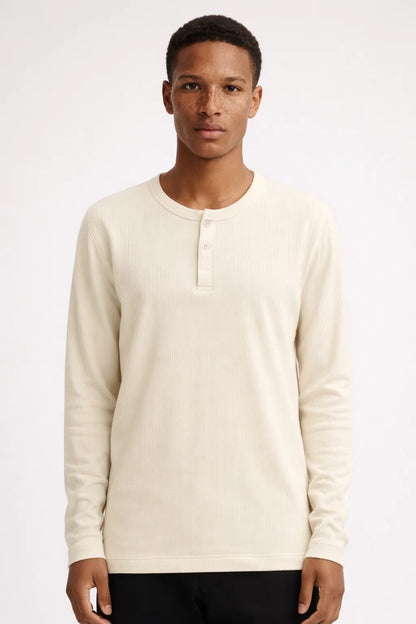 longsleeve heren | Casual & Comfortabel | Met knopen | All season