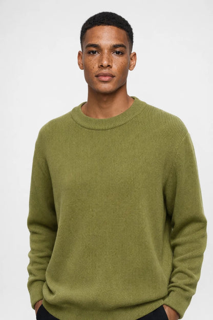 Trui Heren | Ribstructuur | Ronde Hals | Winter | Comfortabele pasvorm | Ideaal voor koude dagen