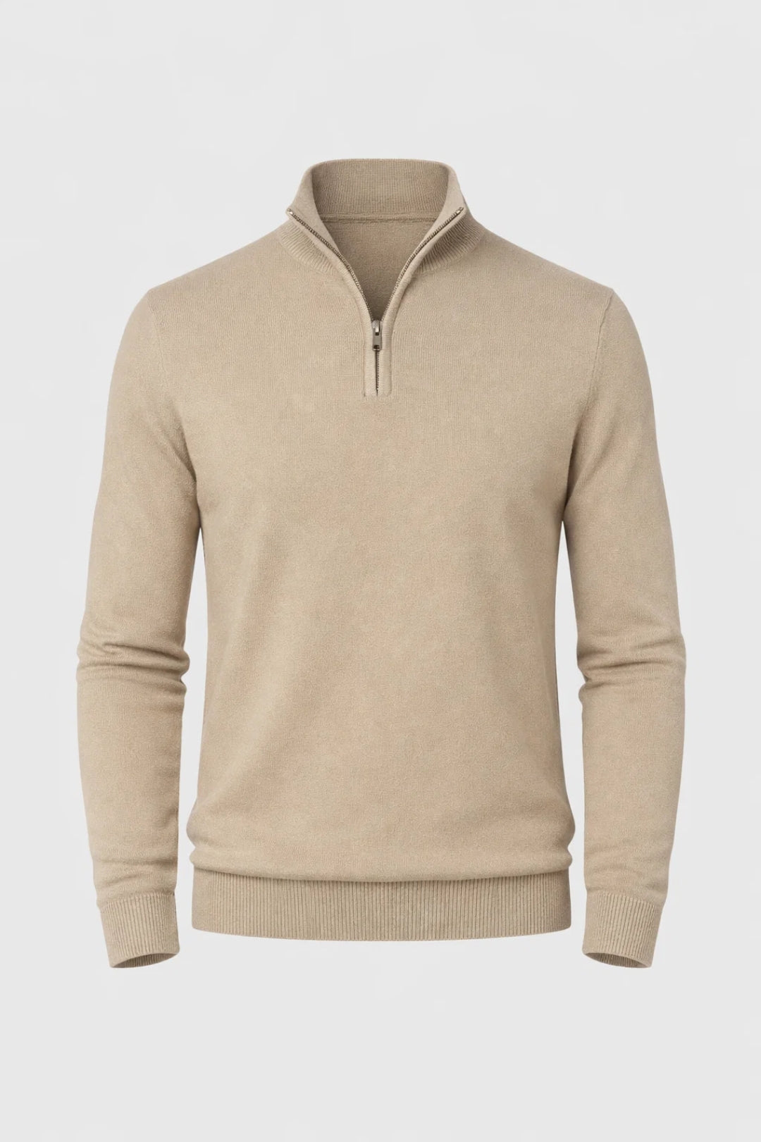 Trui Heren - Klassiek Half Zip Model | Casual