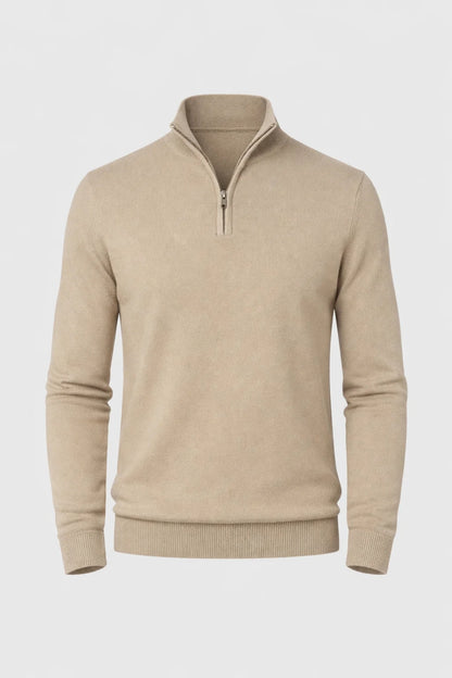 Trui Heren - Klassiek Half Zip Model | Casual
