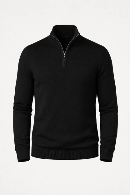Trui Heren - Klassiek Half Zip Model | Casual