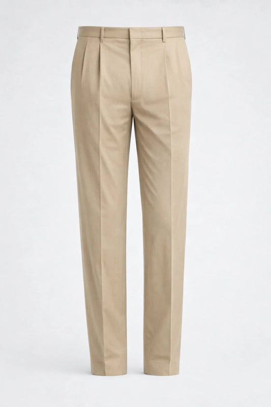 Pantalon Heren - Getailleerde Rechte Pijp | Elegant
