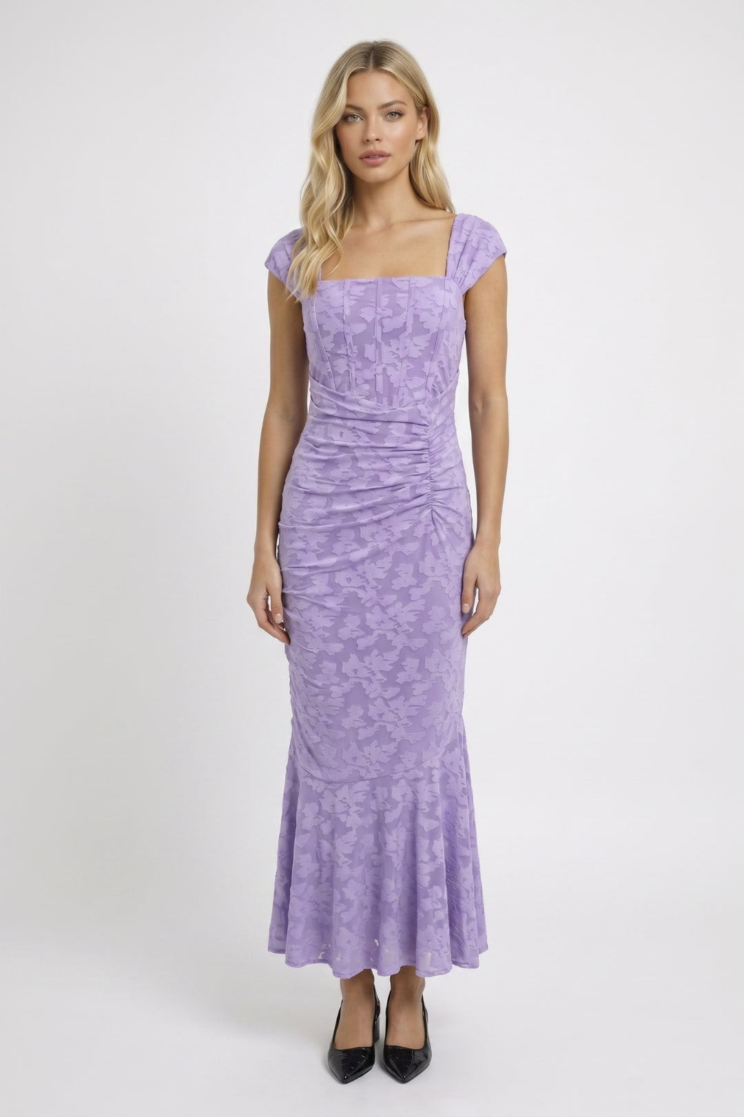 Maxi Jurk Dames - Mouwloos met Asymmetrische Zoom | Elegant