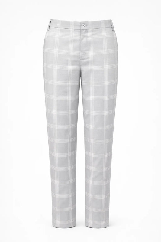 Broek Heren | Ruitpatroon | Slimfit | All-Season | Comfortabele pasvorm