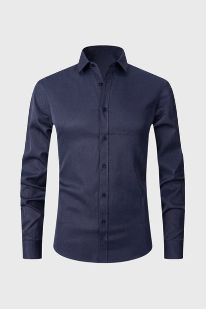 Overhemd Heren - Slim Fit met Klassieke Kraag | Elegant