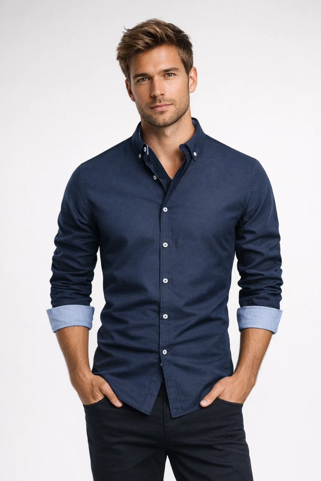 Overhemd heren | Casual & Comfortabel | Lange mouw | All season