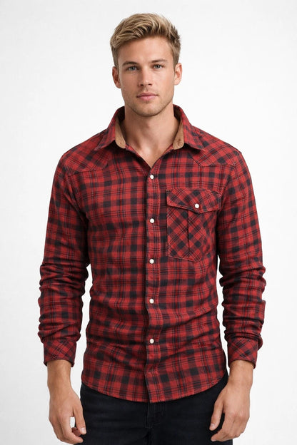 Overhemd heren | Casual & Comfortabel | Lange mouw | Lente