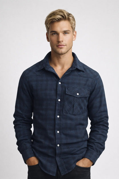 Overhemd heren | Casual & Comfortabel | Lange mouw | Lente