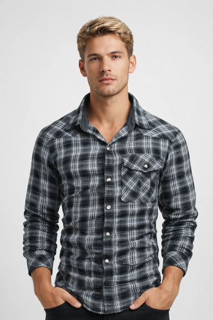 Overhemd heren | Casual & Comfortabel | Lange mouw | Lente