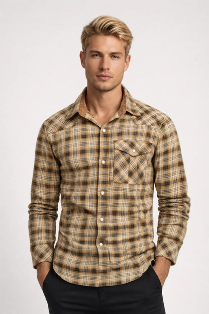 Overhemd heren | Casual & Comfortabel | Lange mouw | Lente