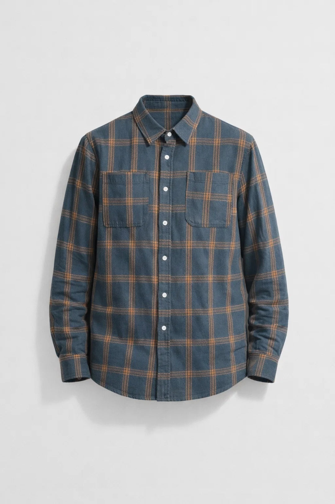 Overhemd heren | Casual & Comfortabel | Met borstzakken | Herfst