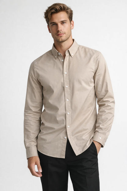 Overhemd heren | Klassiek & Comfortabel | Lange mouw | All season