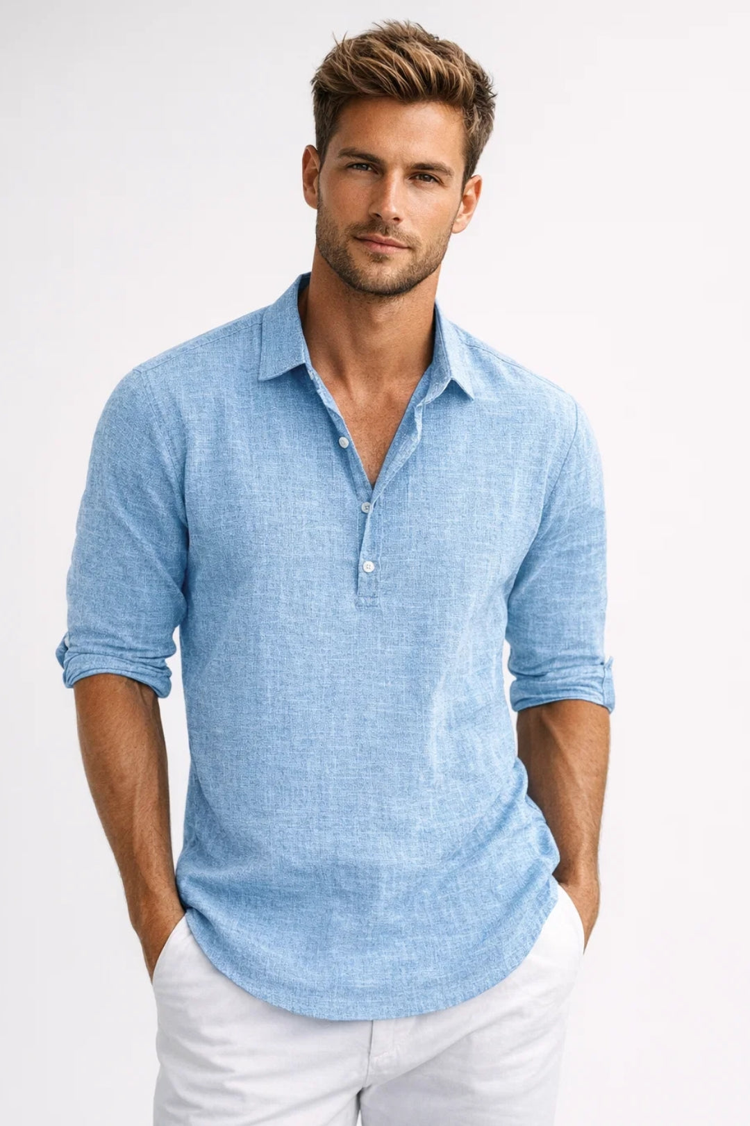 Overhemd heren | Modern | Comfortabel | Lente
