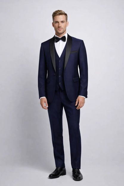 Pak heren | Elegant & Comfortabel | Getailleerd silhouet | All season