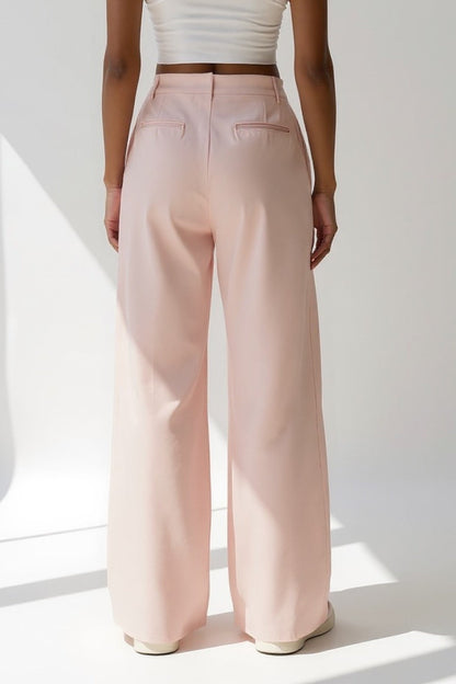 Wide Leg Broek | Hoge Taille | Comfortabel & Stijlvol