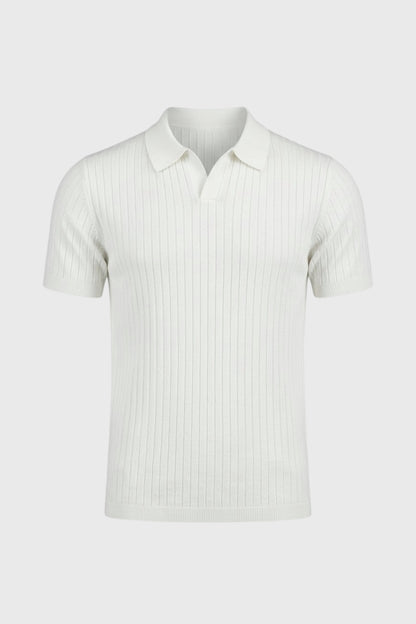 Polo Heren - Slim Fit met Open Kraag en Korte Mouwen | Casual
