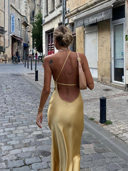 Roos - Elegante Bruiloft Gastenjurk Dames Maxi met One-Shoulder en Split