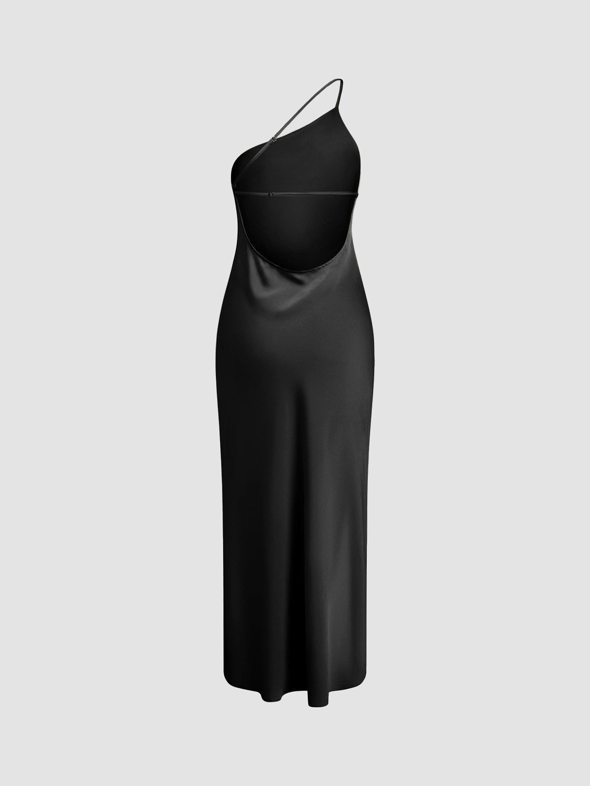 Roos - Elegante Bruiloft Gastenjurk Dames Maxi met One-Shoulder en Split