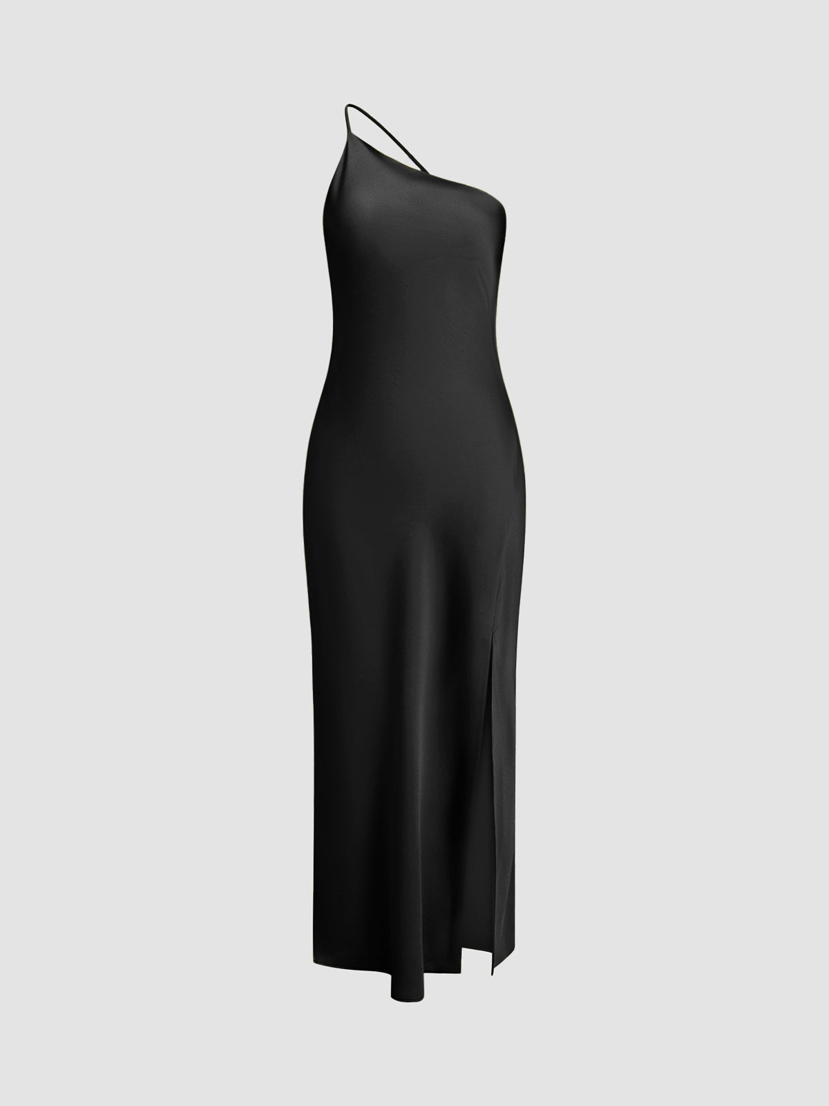 Roos - Elegante Bruiloft Gastenjurk Dames Maxi met One-Shoulder en Split