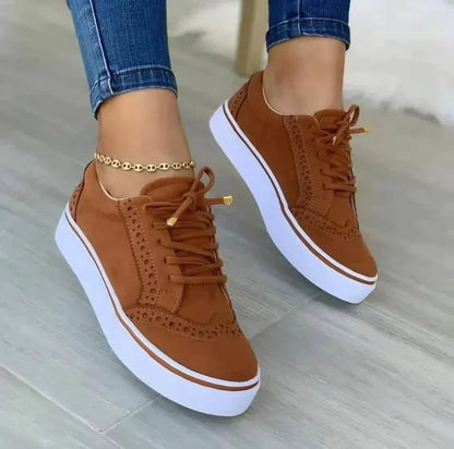 Roos - Orthopedische Dames Sneakers voor de Herfst met Platformzool