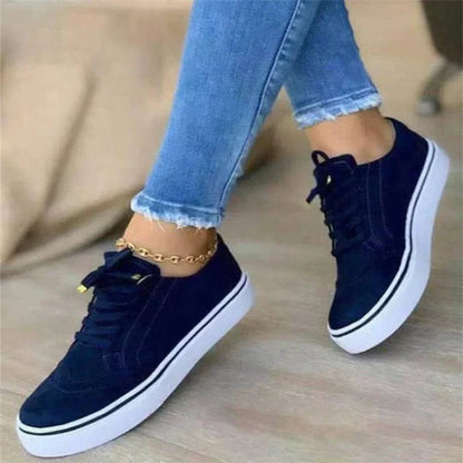 Roos - Orthopedische Dames Sneakers voor de Herfst met Platformzool
