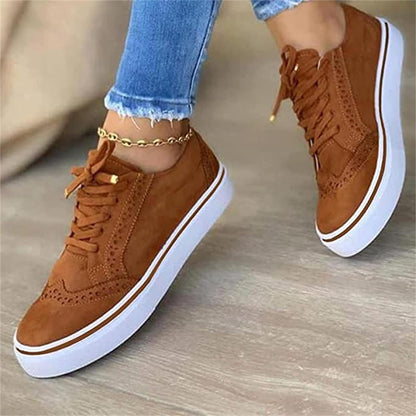 Roos - Orthopedische Dames Sneakers voor de Herfst met Platformzool