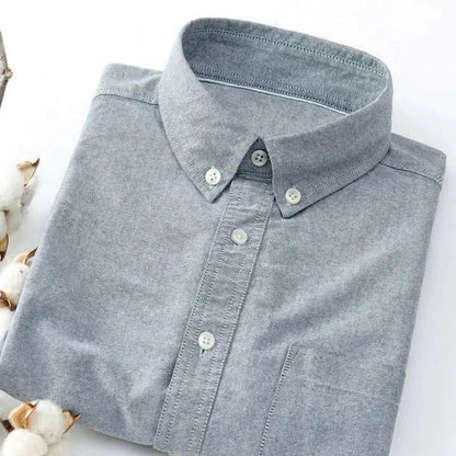 Sander - Net Casual Smart Overhemd Heren met Ademende Stof en Verzorgde Kraag