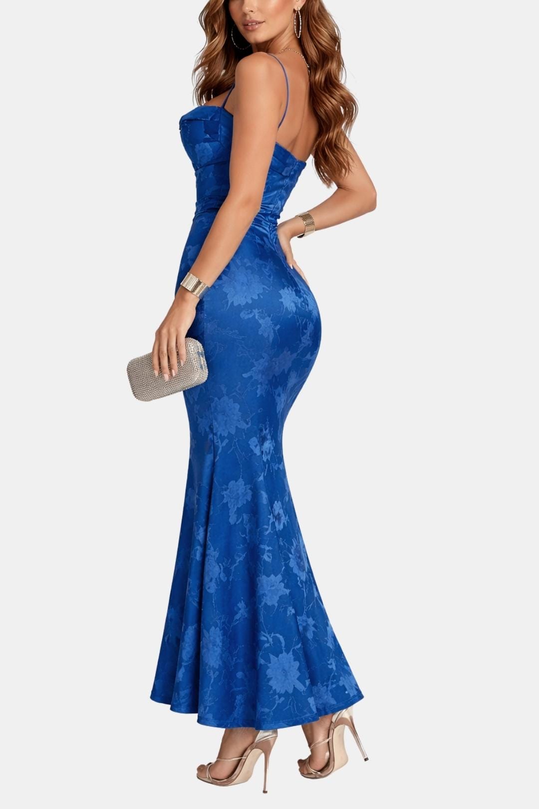 Sanne - Sexy Zomerjurk Dames met Spaghettibandjes en Fishtail Silhouet