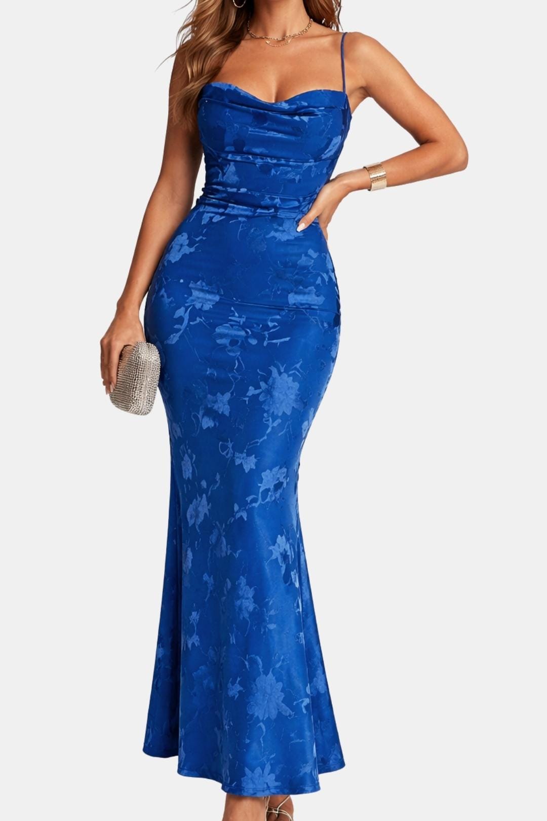 Sanne - Sexy Zomerjurk Dames met Spaghettibandjes en Fishtail Silhouet