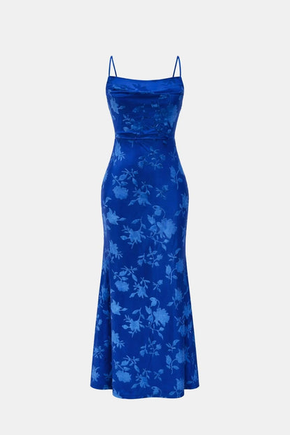 Sanne - Sexy Zomerjurk Dames met Spaghettibandjes en Fishtail Silhouet
