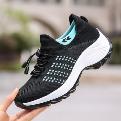 Sanne - Stoere Orthopedische Sneakers Dames met Veerkrachtige Zool en Vetersluiting