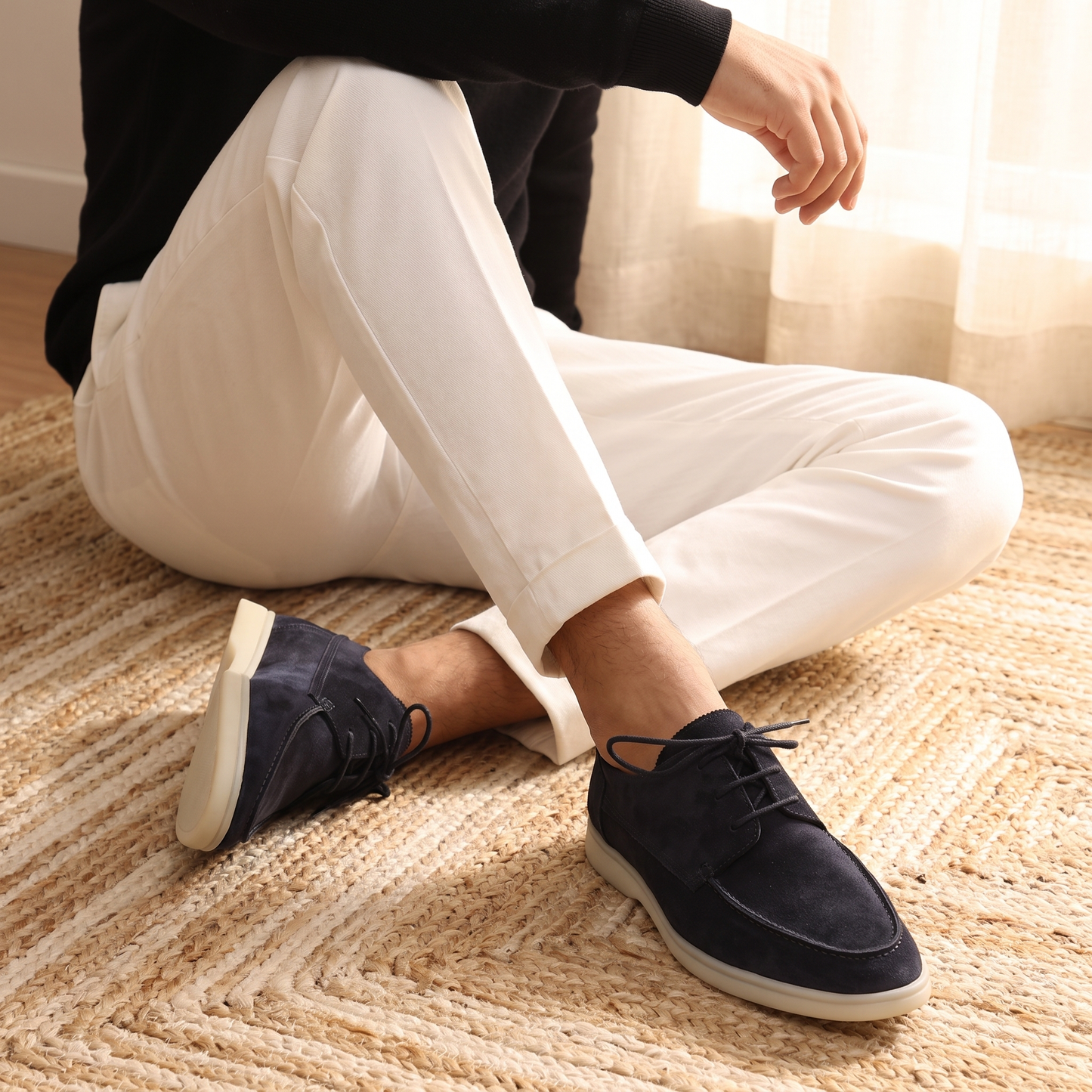 Sem - Heren Nette Schoenen Casual Smart met Klassieke Uitstraling