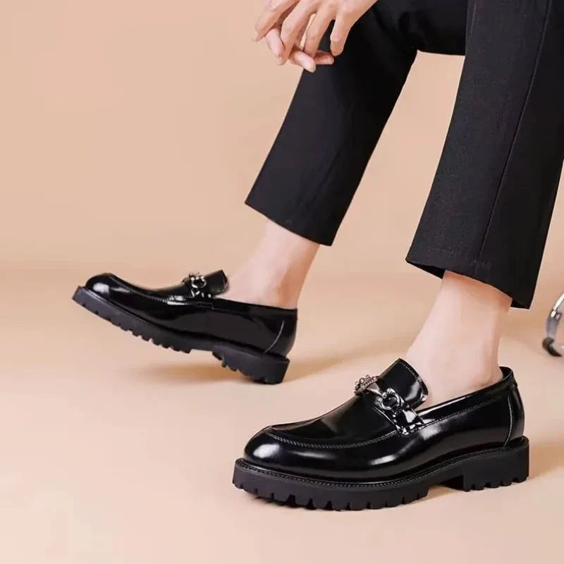 Sem - Nette Heren Loafers in Leren Stijl Casual Smart