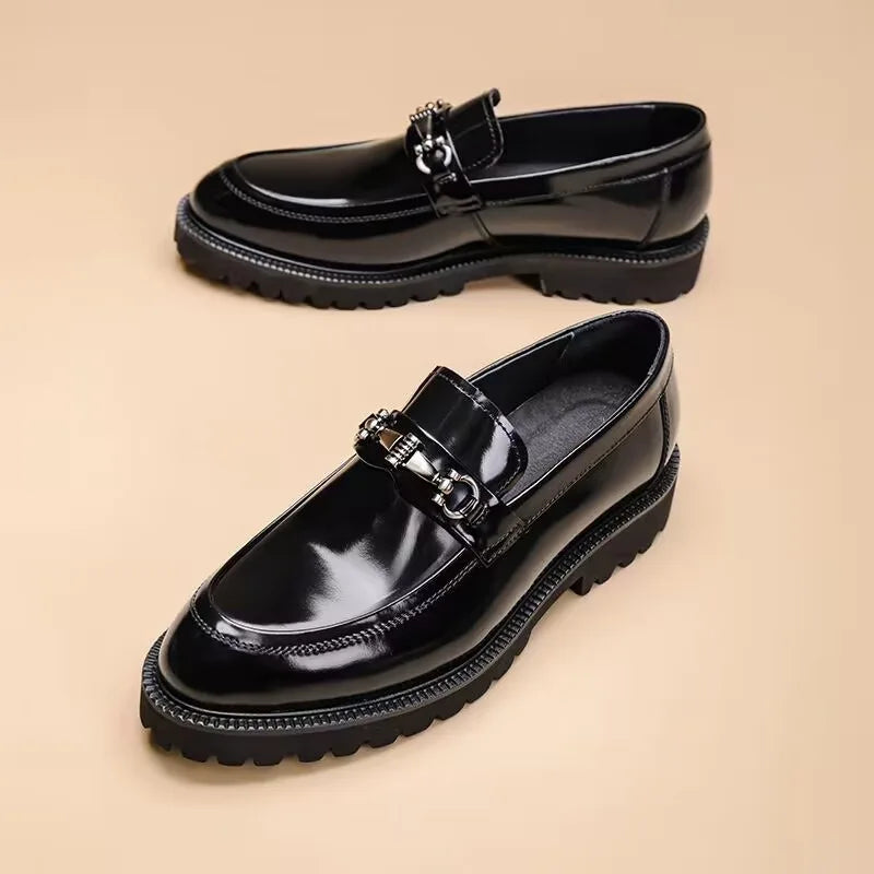 Sem - Nette Heren Loafers in Leren Stijl Casual Smart