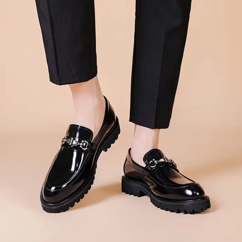 Sem - Nette Heren Loafers in Leren Stijl Casual Smart