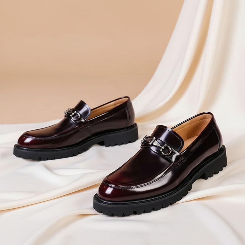 Sem - Nette Heren Loafers in Leren Stijl Casual Smart