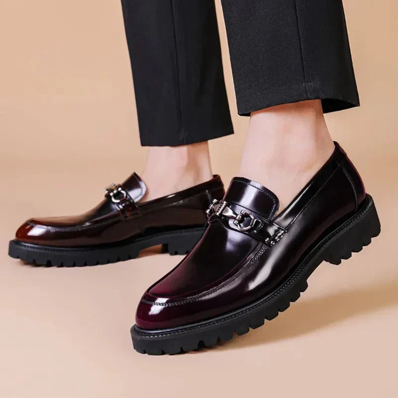 Sem - Nette Heren Loafers in Leren Stijl Casual Smart