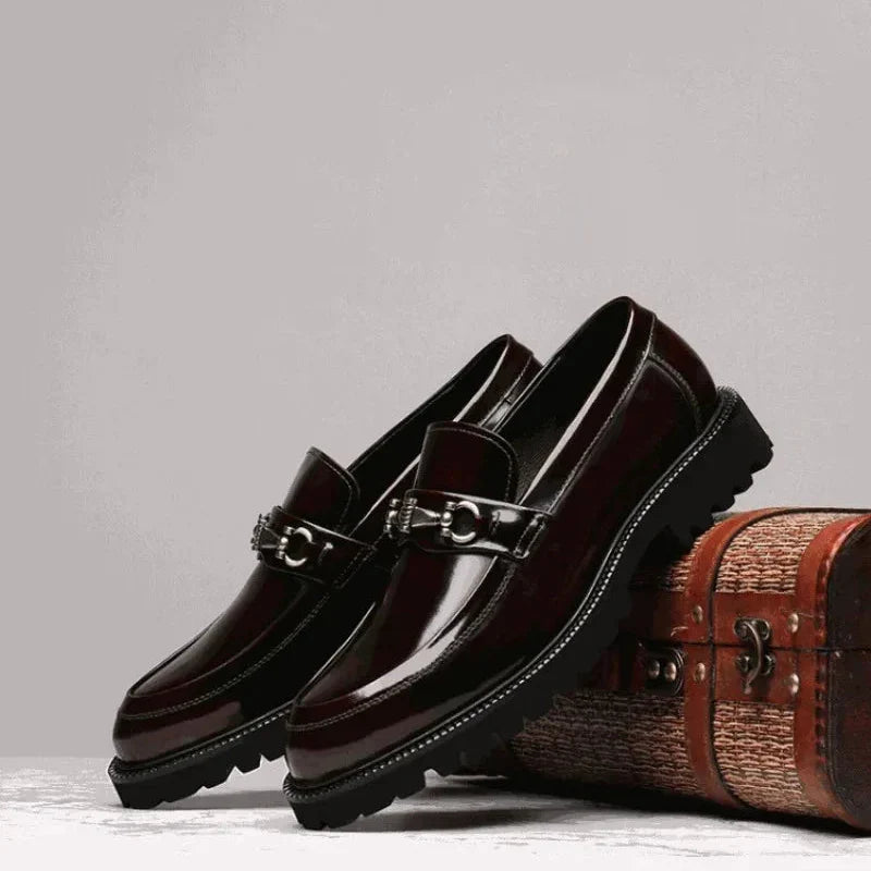 Sem - Nette Heren Loafers in Leren Stijl Casual Smart